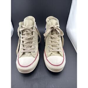 Converse Chuck Taylor All Star wedge heel Mid Top Khaki Women's Size 7